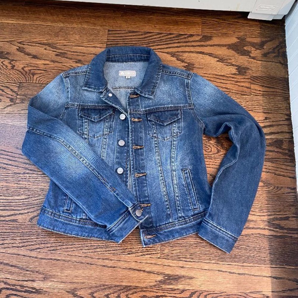 Girls Size Medium Denim Jacket